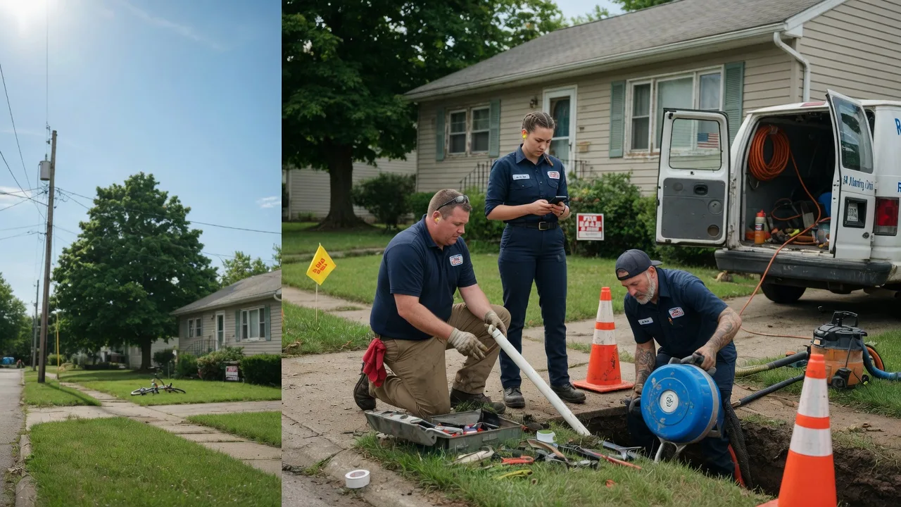 Sewer Line Repair in Canton, OK near me
